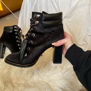 Sam Edelman Sondra block heel lace up boot